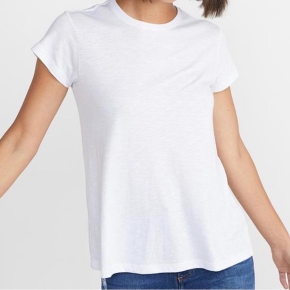 MARINE LAYER WOMENS WHITE CREWNECK TSHIRT - Picture 1 of 6